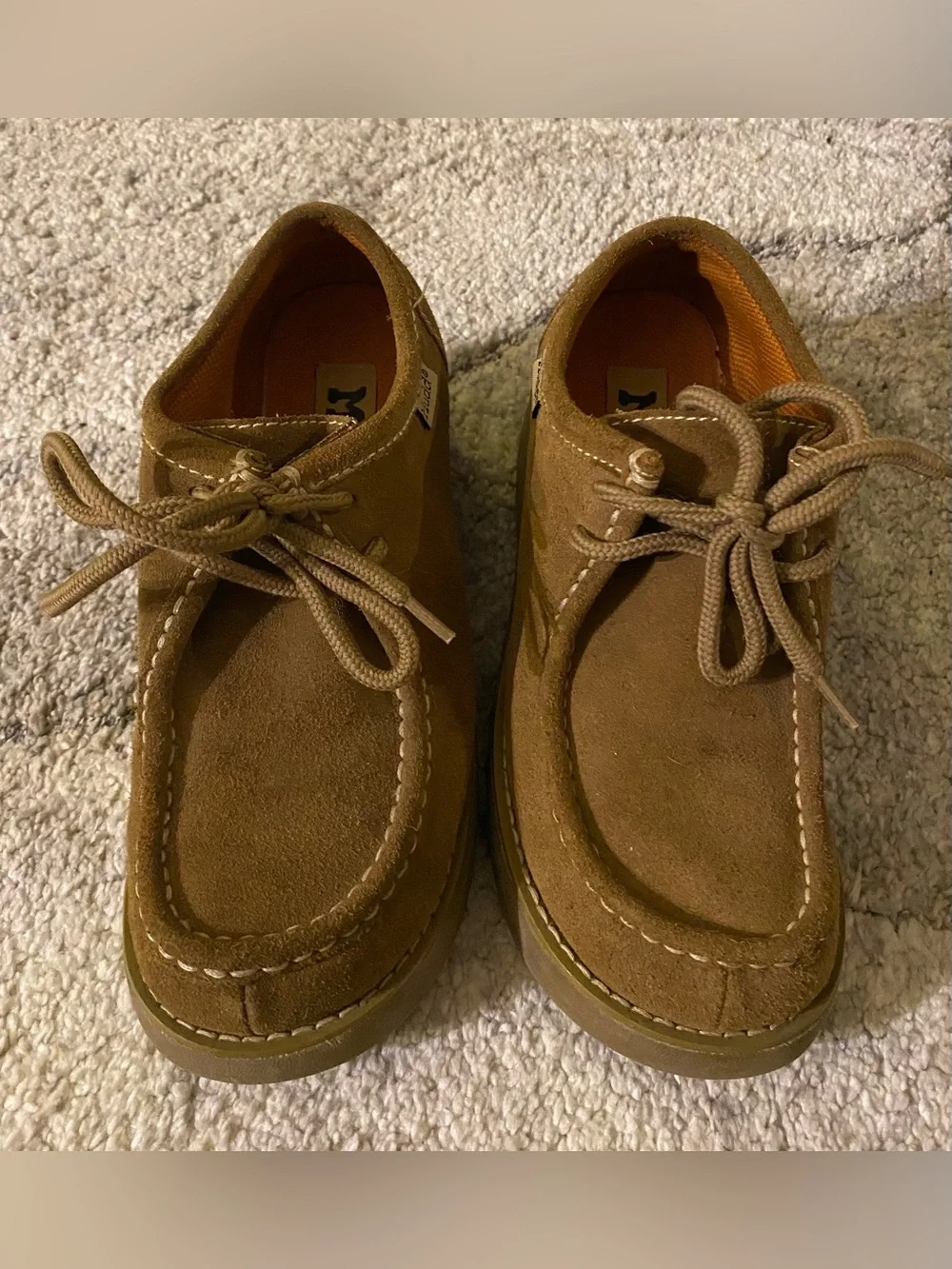 Mudd Lace Up Chunky Oxford Platform Shoes Size 8-8.5, 90’s Y2K